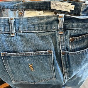 Yves Saint Laurent of Paris New York Jeans